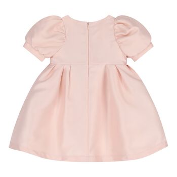 Younger Girls Pink Diamante Dress