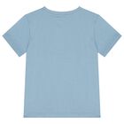 Boys Blue Logo T-Shirt, 1, hi-res