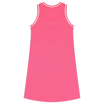 Girls Pink Jordan Jersey Dress