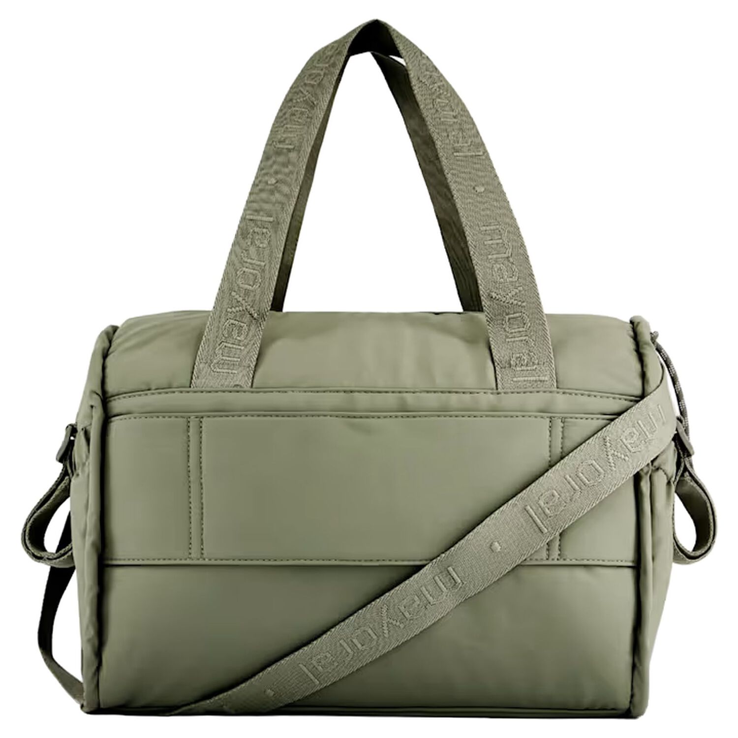 Green Logo Padded Baby Changing Bag ( 30cm ), 3, hi-res