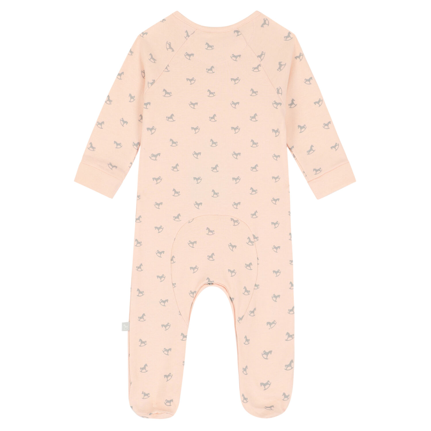 Baby Girls Pink Logo Babygrow, 2, hi-res image number null