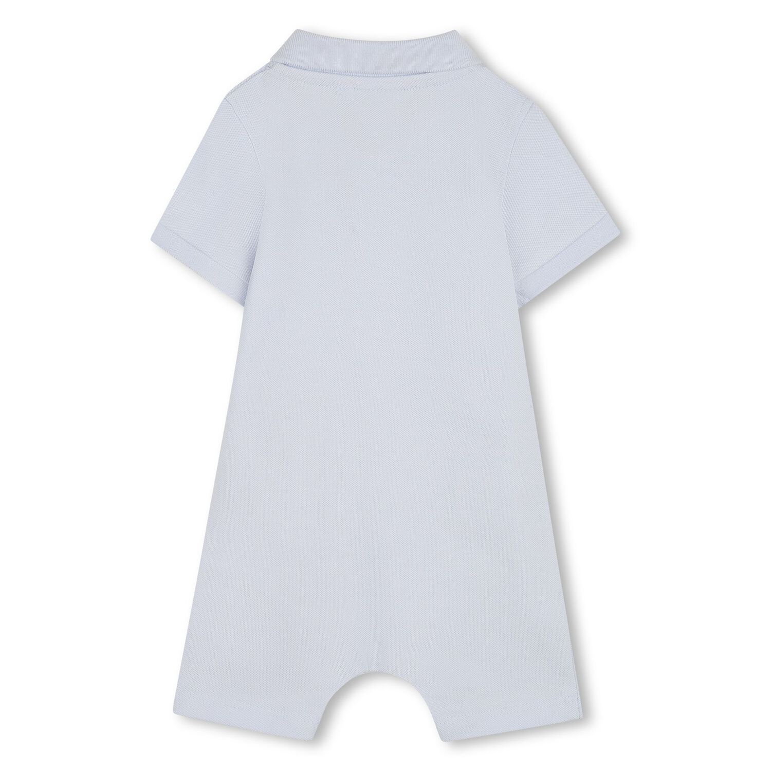 Baby Boys Blue Logo Romper, 2, hi-res