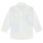 قميص بالشعار باللون الأبيض للأولاد, 1, hi-res
