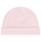 طقم هدايا ملابس أطفال بناتي بطبعة خريطة جغرافية باللونين الوردي والبيج, 2, hi-res