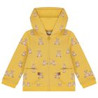 Baby Boys Yellow, Ivory & Beige Tracksuit (3 Piece), 1, hi-res