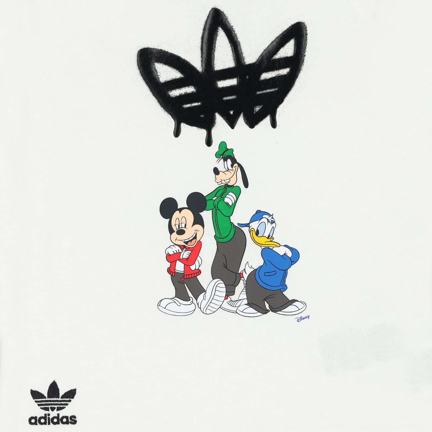 White Disney Logo T-Shirt, 1, hi-res