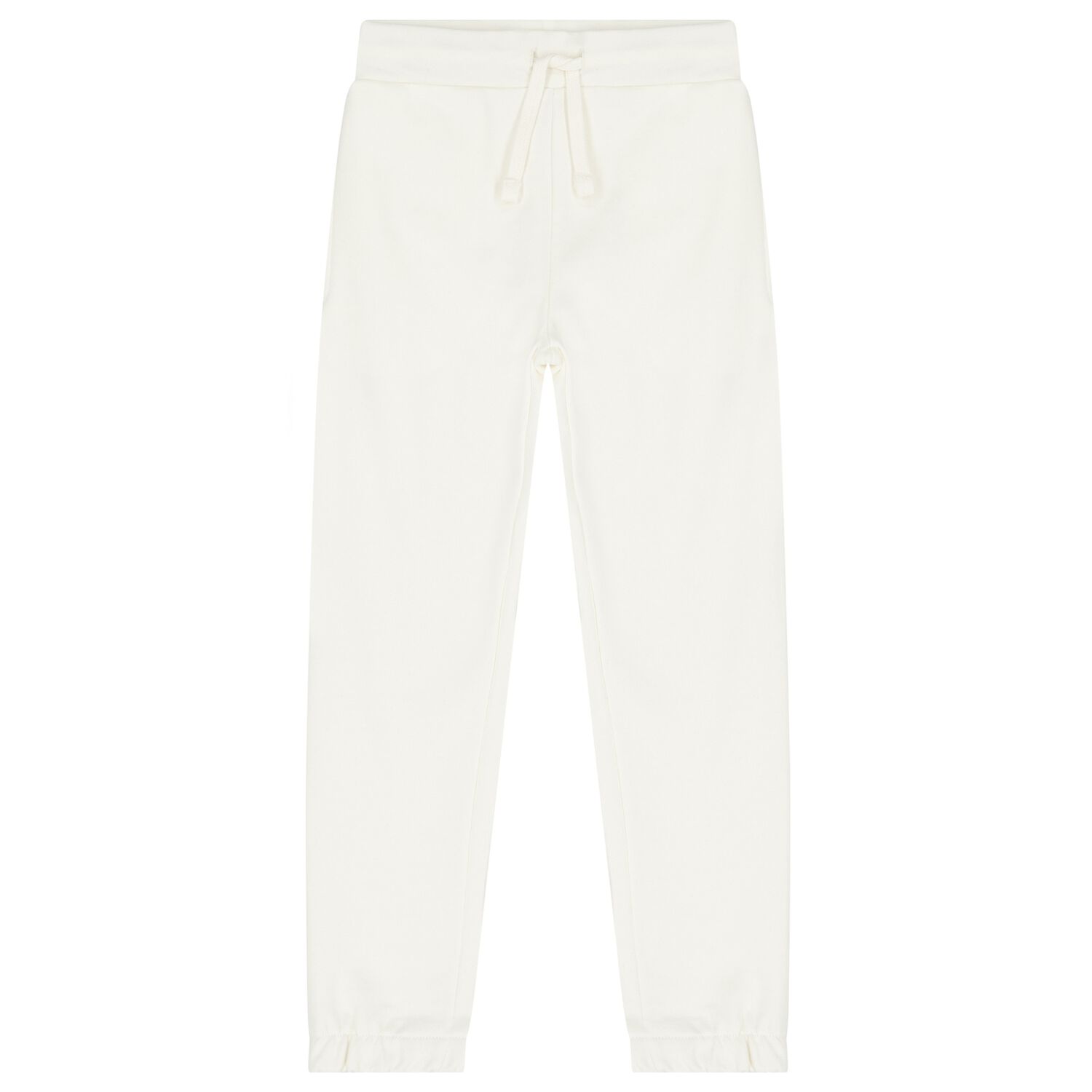 Girls Ivory Logo Joggers, 1, hi-res