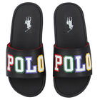 سلايدر بالشعار بالون الأسود للأولاد, 1, hi-res