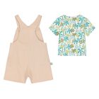 Baby Boys T-Shirt & Dungarees Set, 1, hi-res
