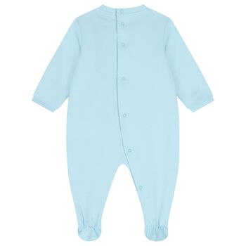 بدلة أطفال بشعار دب أزرق