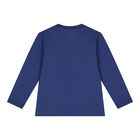 Baby Boys Blue Logo Teddy Bear Trousers Set, 1, hi-res