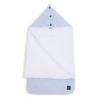 Baby Boys Blue & White Logo Nest, 1, hi-res