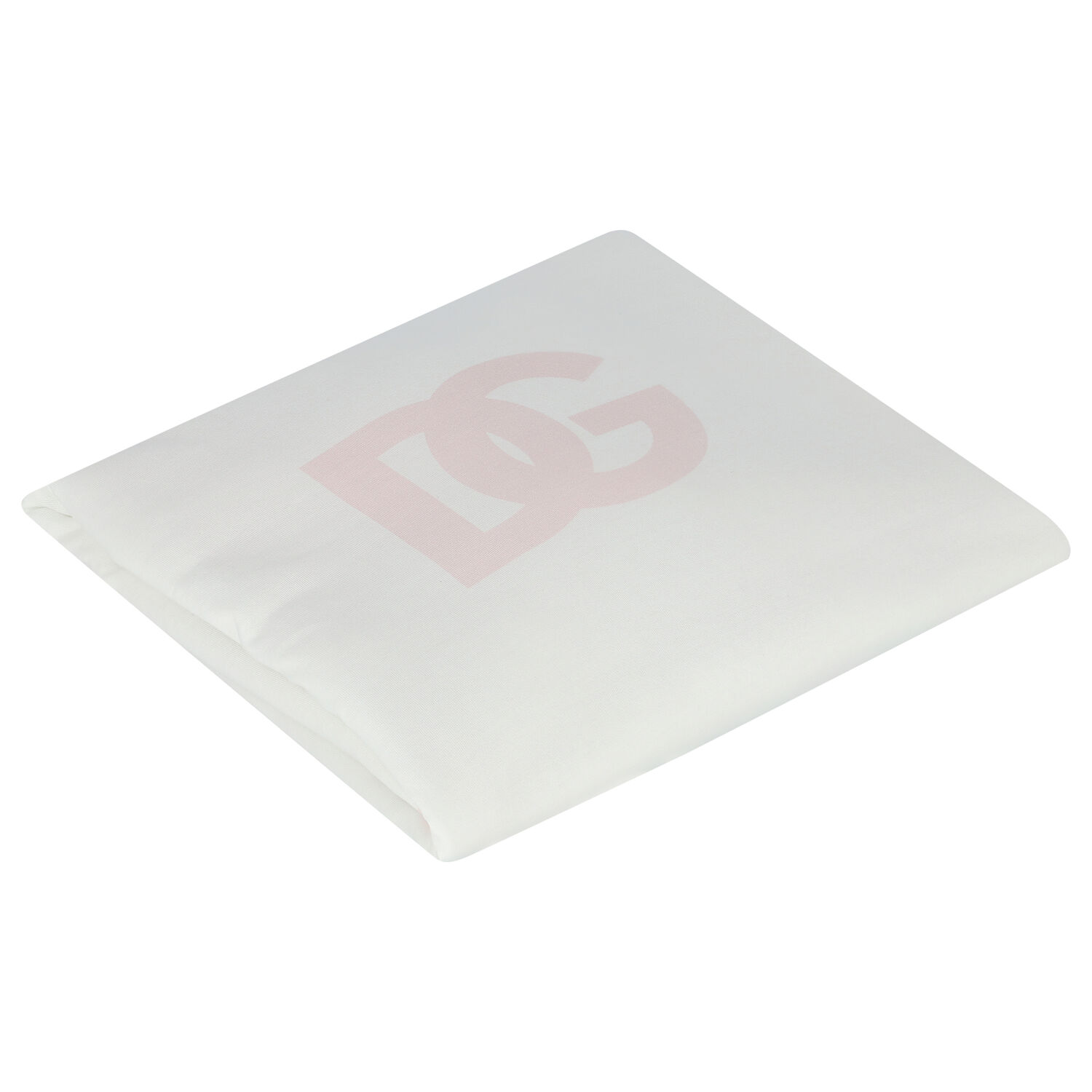 بطانية بالشعار باللون الوردي والعاجي للبنات, 1, hi-res