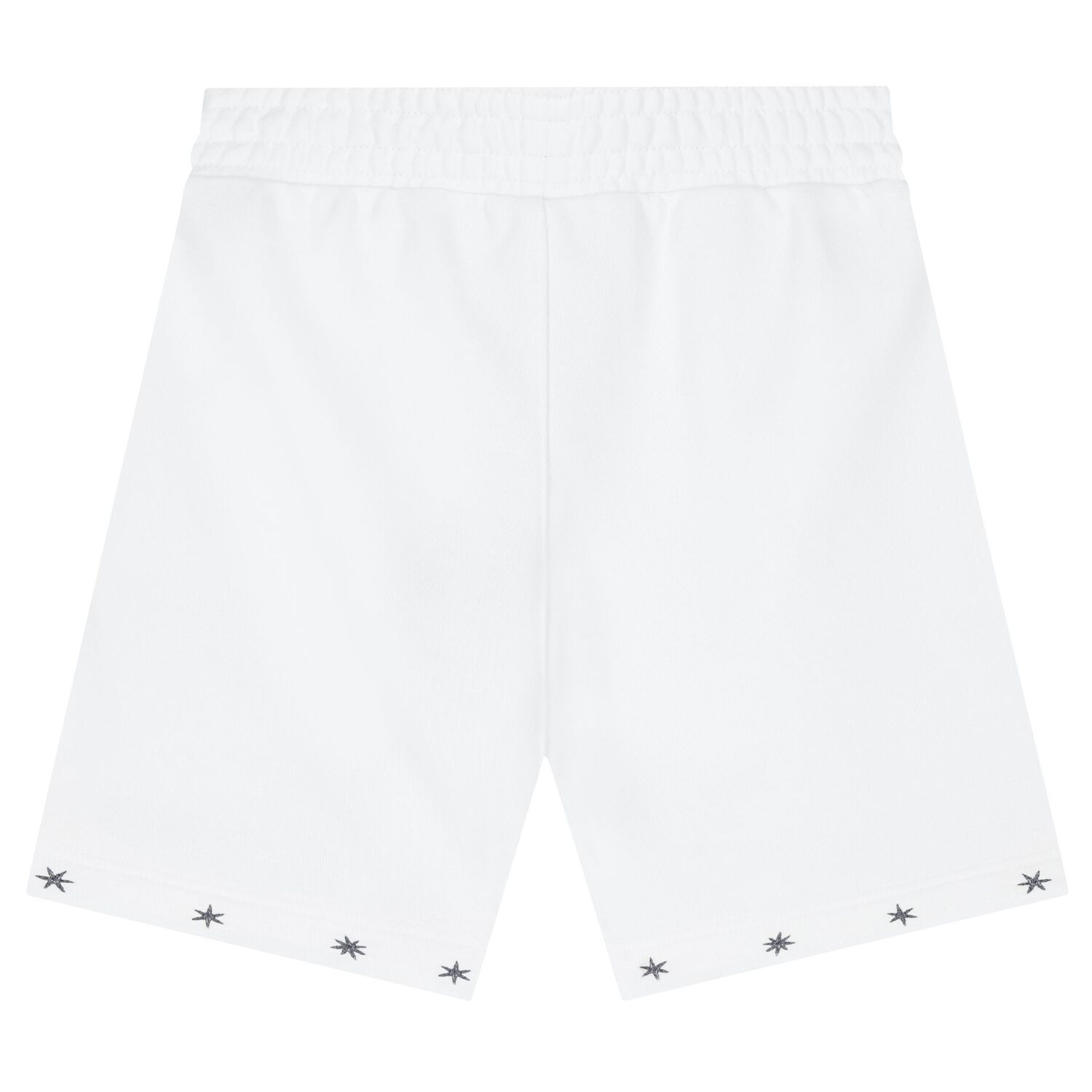 Boys White Logo Shorts, 2, hi-res