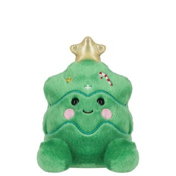 Green & Gold Christmas Tree Baby Soft Toy ( 12CM )