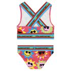 Girls Pink Sun Biniki, 1, hi-res