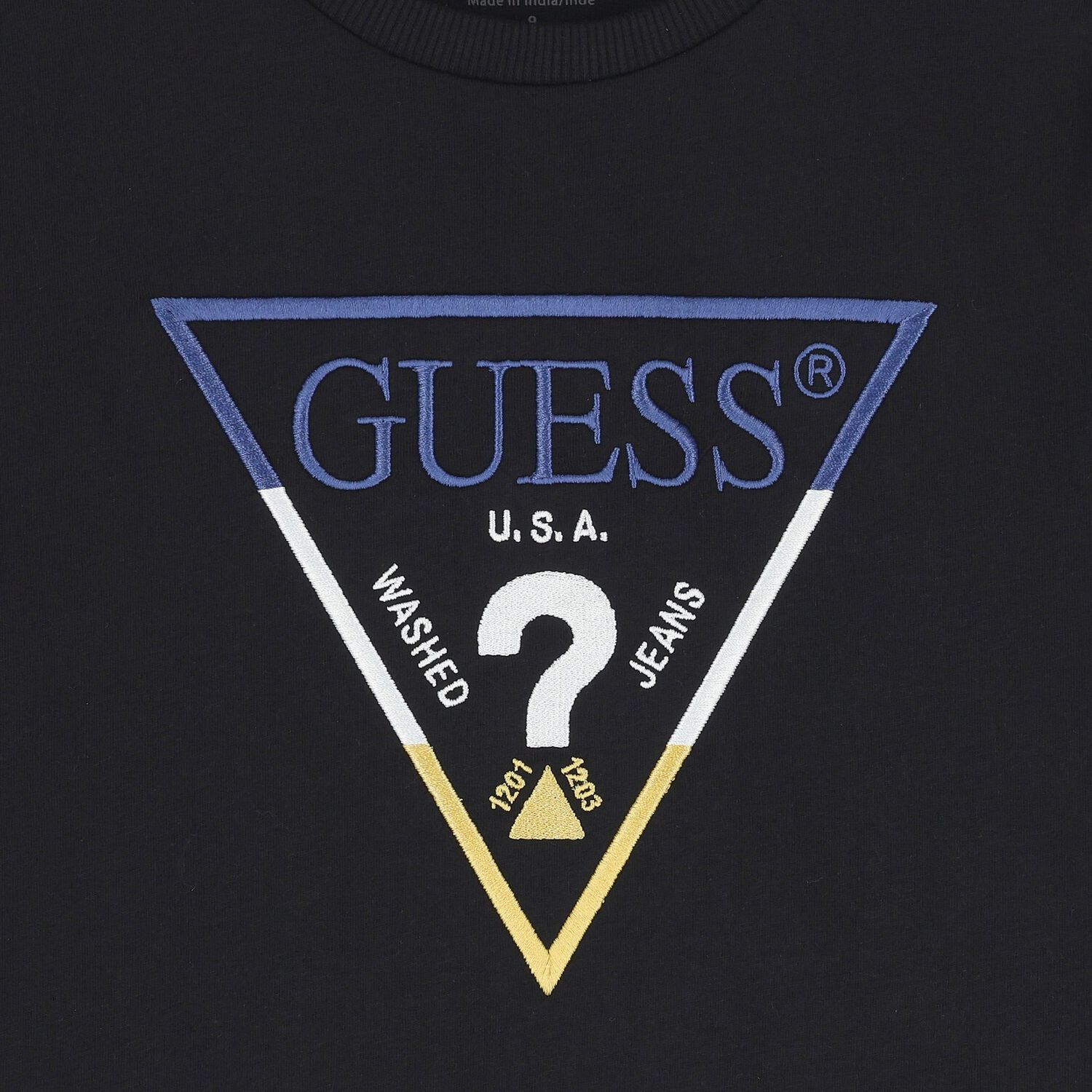 Boys Black Logo T-Shirt, 2, hi-res