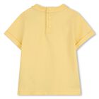 Younger Boys Yellow Logo T-Shirt, 2, hi-res