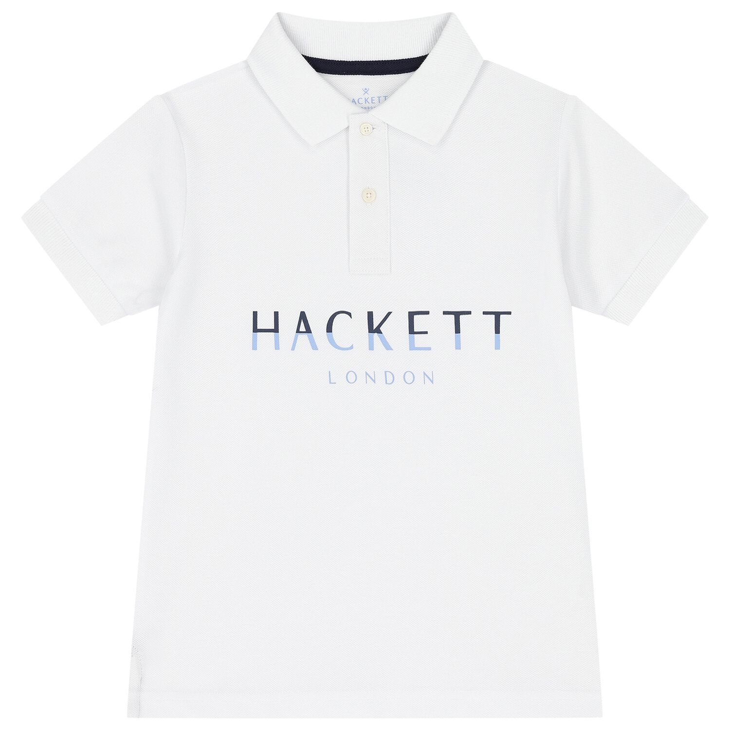 تيشيرت بولو اولاد بالشعار باللون الابيض , 3, hi-res image number null