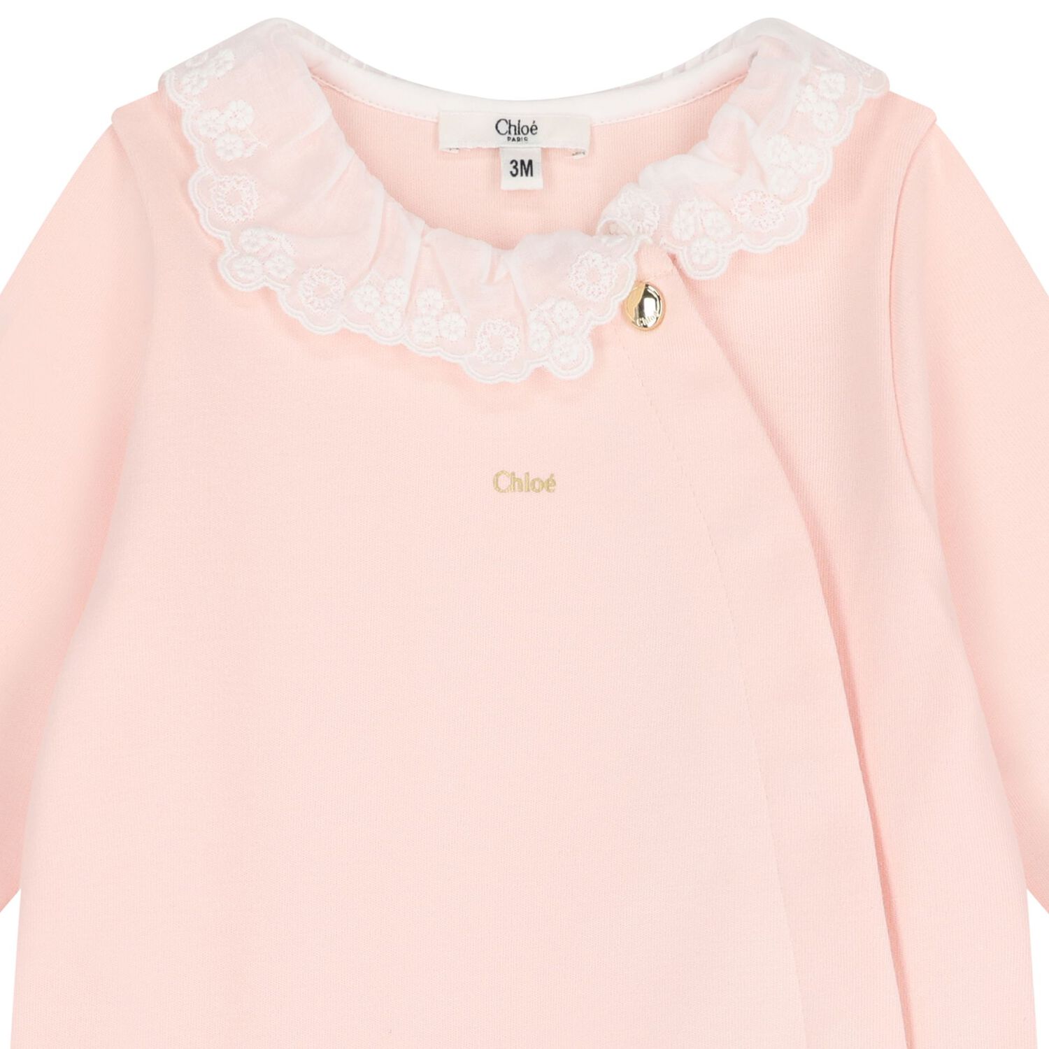 طقم هدايا ملابس أطفال باللون الأبيض والوردي للبنات, 2, hi-res