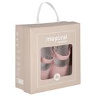 Baby Girls Pink Headband & Socks Set, 3, hi-res