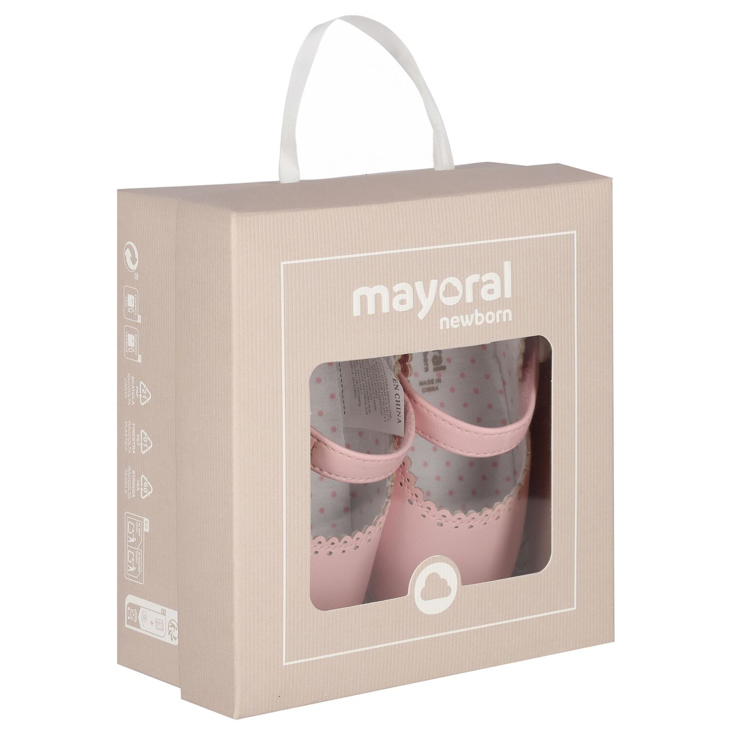 Baby Girls Pink Headband & Socks Set, 3, hi-res