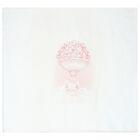 Baby Girls White & Pink Muslin Swaddles (3-Pack), 6, hi-res