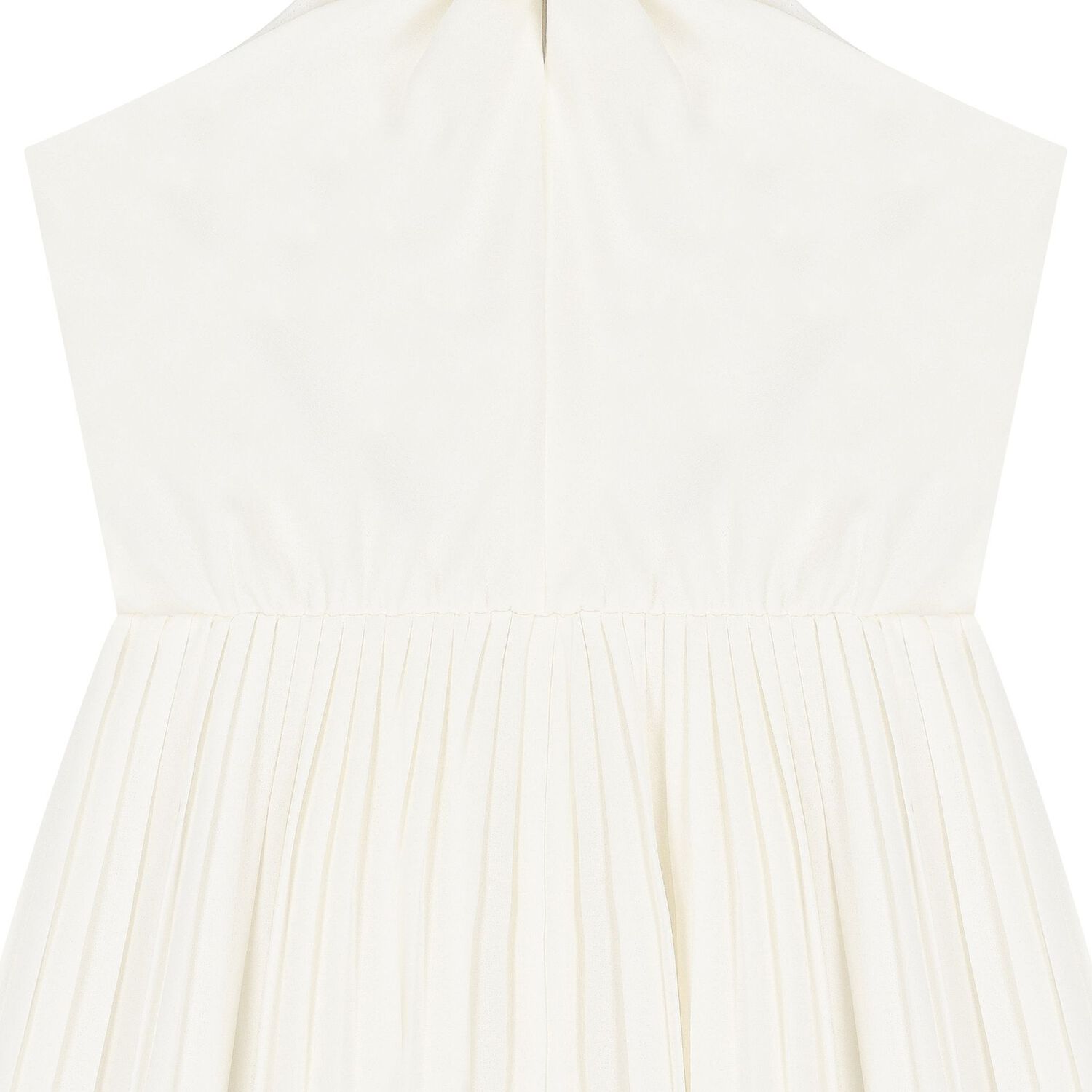 Girls Ivory Pleated Playsuit, 2, hi-res image number null