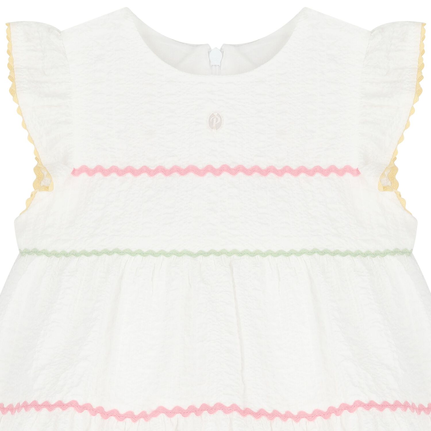 Girls White Dress, 1, hi-res image number null