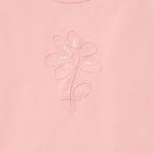 Girls Pink Flower T-Shirt, 4, hi-res