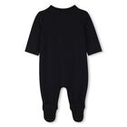 Baby Boys Black Logo Babygrow Gift Set, 1, hi-res