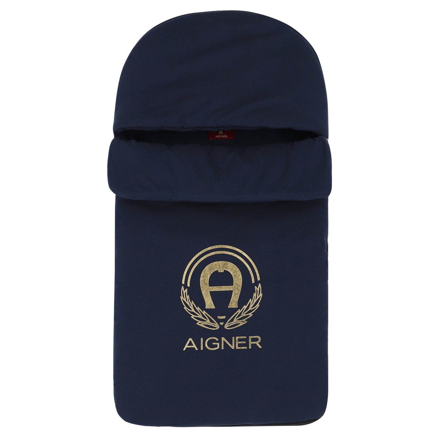 Baby Boys Navy & Gold Logo Baby Nest, 2, hi-res image number null