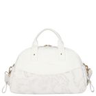 White Geo Map Baby Changing Bag , 2, hi-res