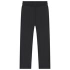 بنطلون رياضي بالشعار باللون الأسود, 1, hi-res