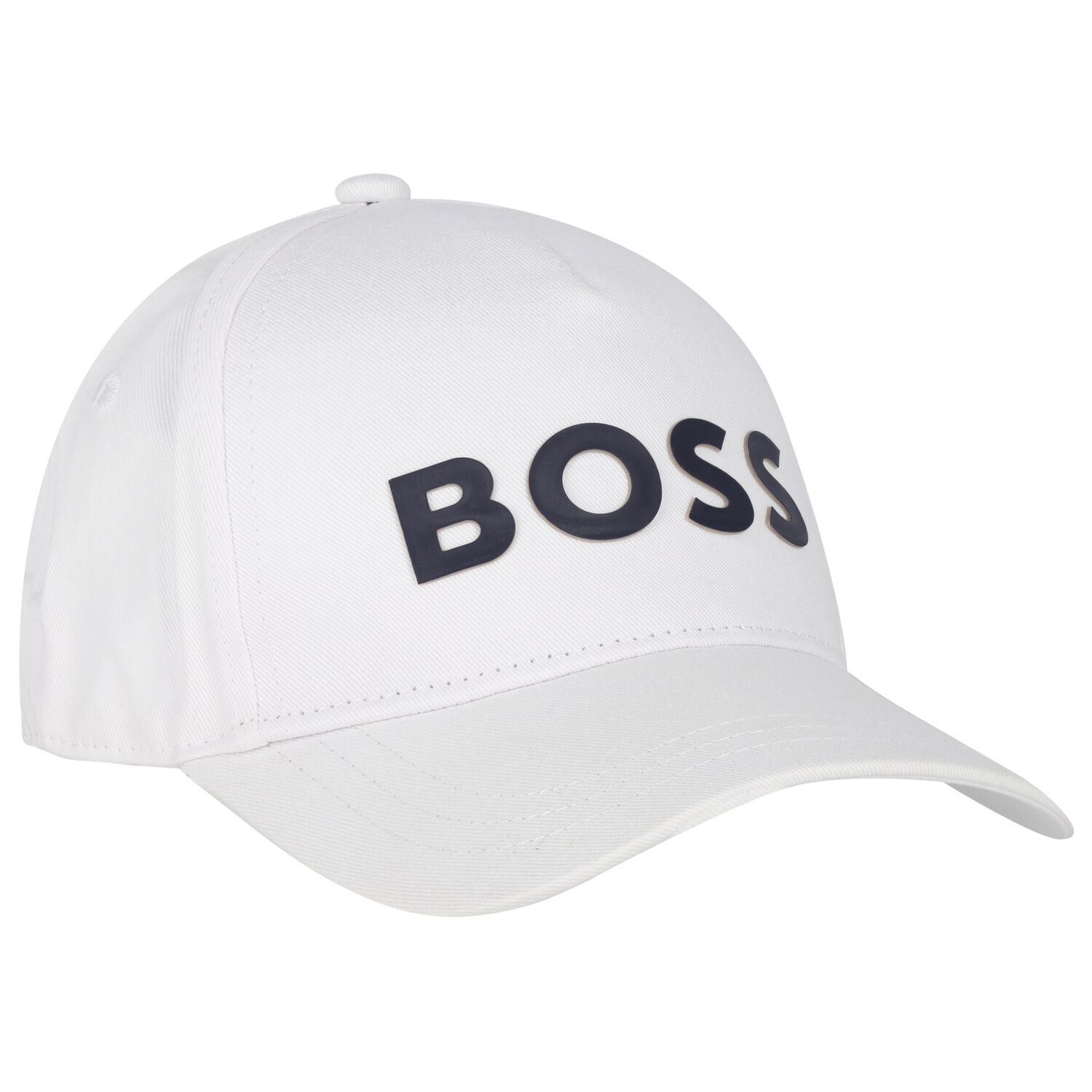 Boys White Logo Cap, 2, hi-res image number null