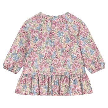 Younger Girls Pink Floral Dress