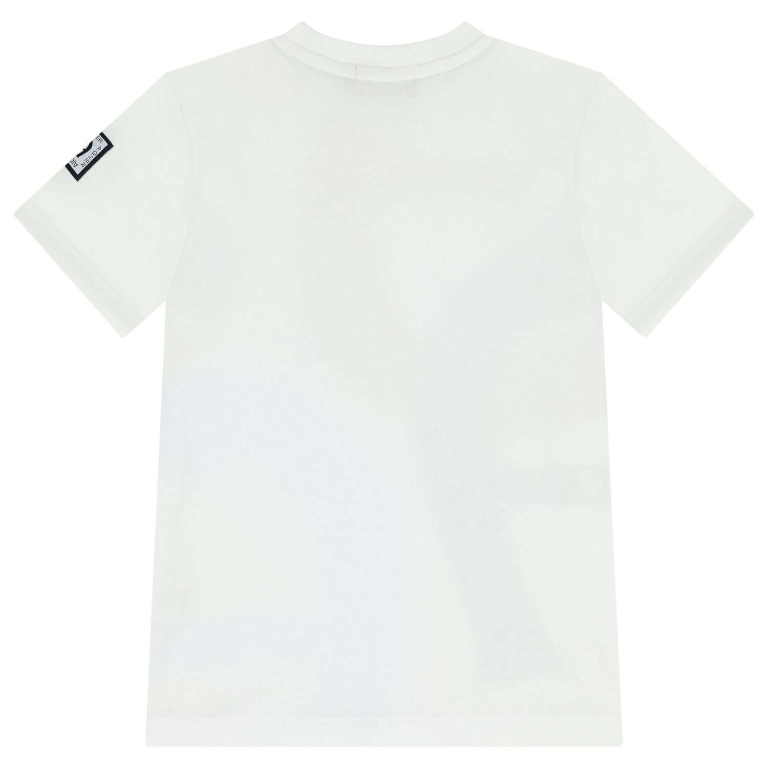 Boys White Logo T-Shirt, 1, hi-res