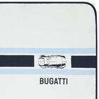 بطانية أولاد بالشعار باللون الأبيض والكحلي, 1, hi-res