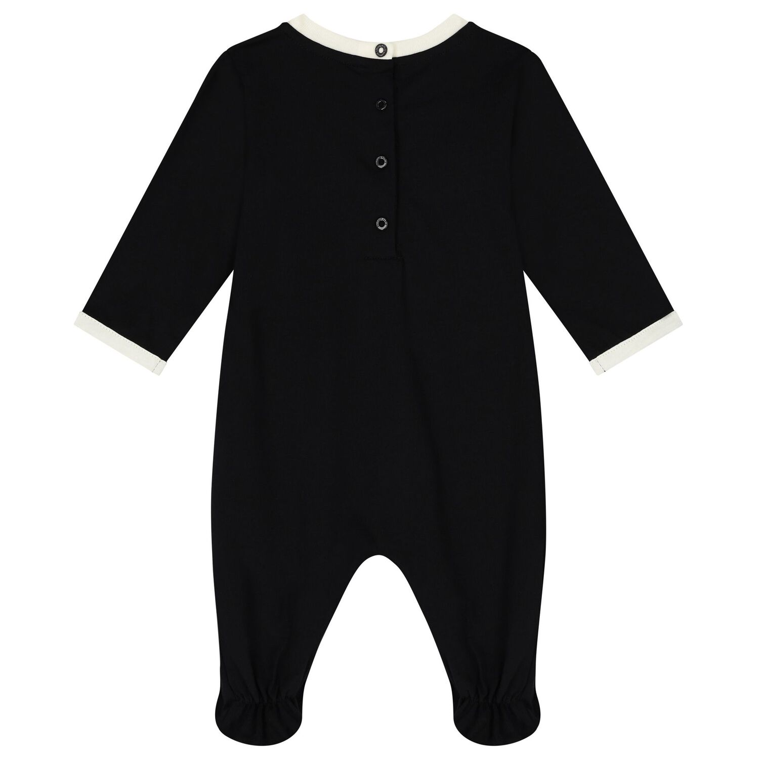 Ivory & Black Logo Babygrow Gift Set, 1, hi-res