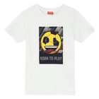 طقم شورت باللون الأبيض والكحلي للأولاد, 2, hi-res