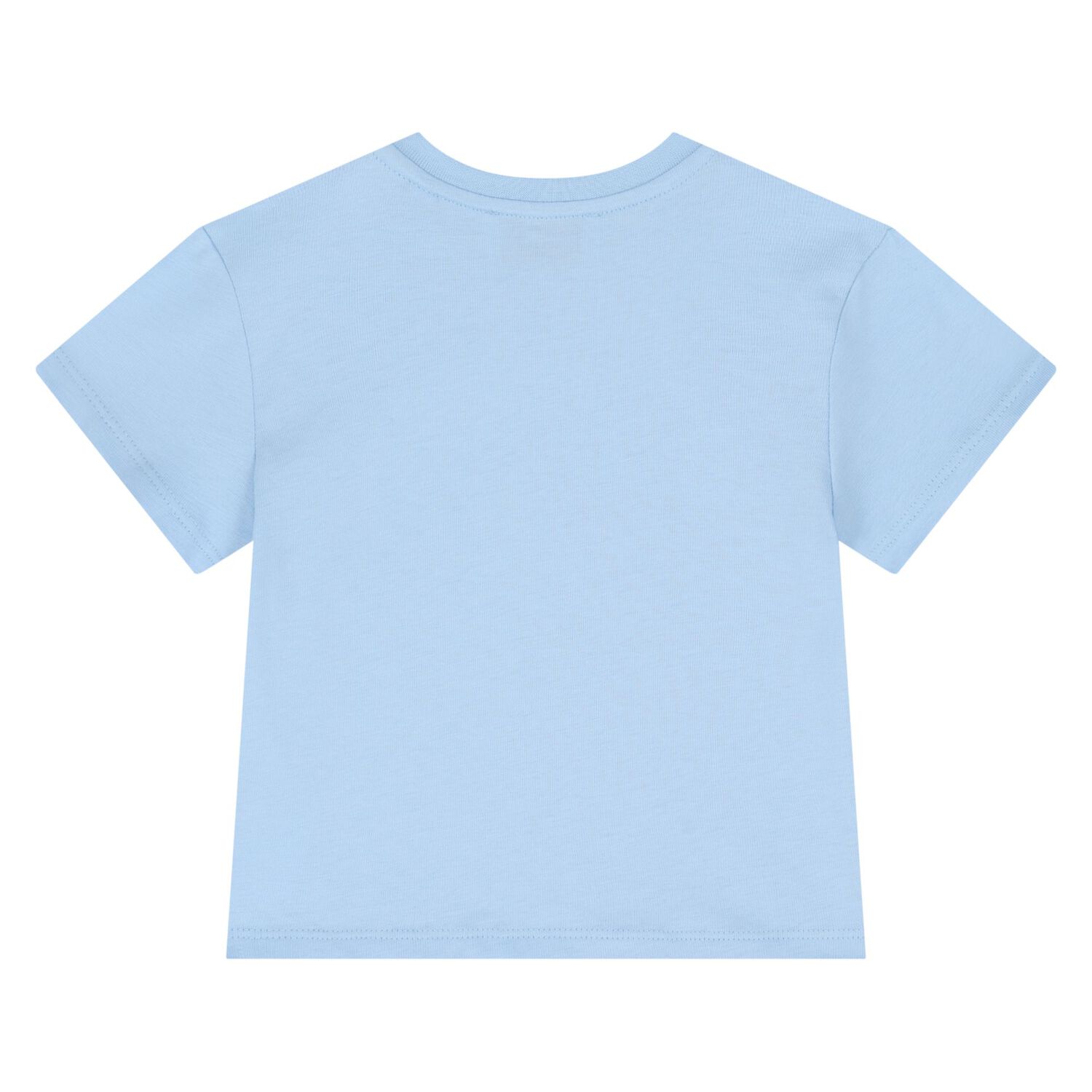 Younger Boys Blue Logo T-Shirt, 2, hi-res