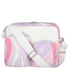 Baby Girls Purple & Pink Iride Changing Bag, 1, hi-res