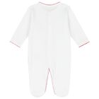 White Christmas Babygrow, 1, hi-res
