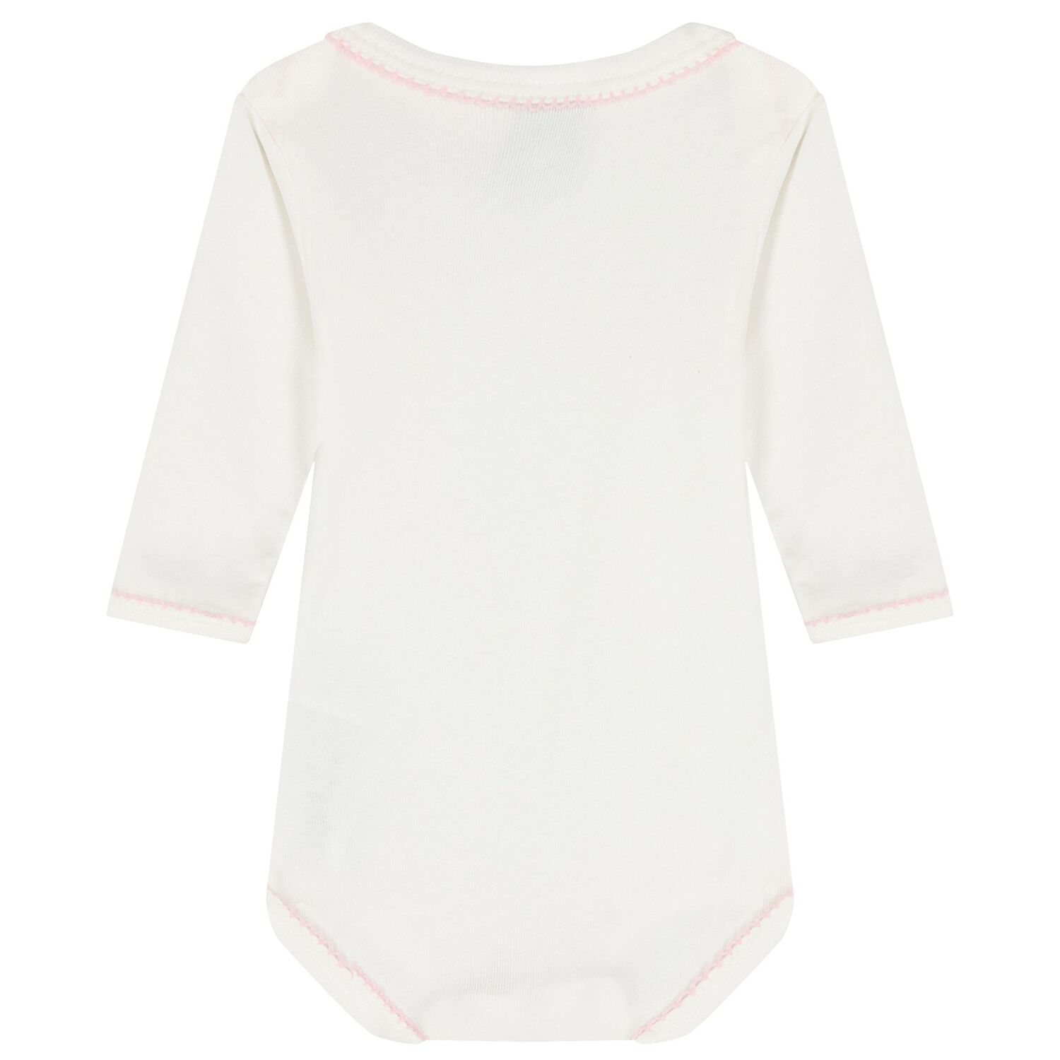 Baby Girls Pink & Ivory Floral Babygrow Gift Set, 1, hi-res