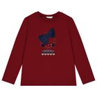 Girls Red & Navy Blue Tartan Leggings Set, 2, hi-res