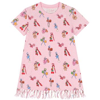 Girls Pink Keyrings Dress