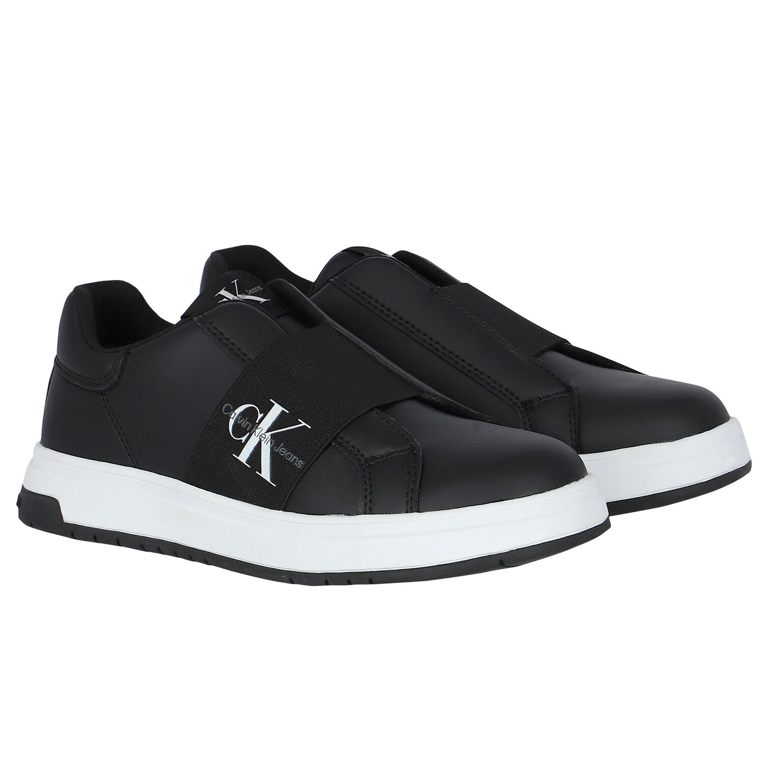 Black Logo Trainers, 2, hi-res image number null