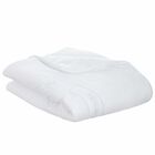 Baby White Cotton Blanket, 1, hi-res