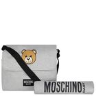 شنطة مواليد بشعار تيدي باللون الرمادي للأطفال, 7, hi-res