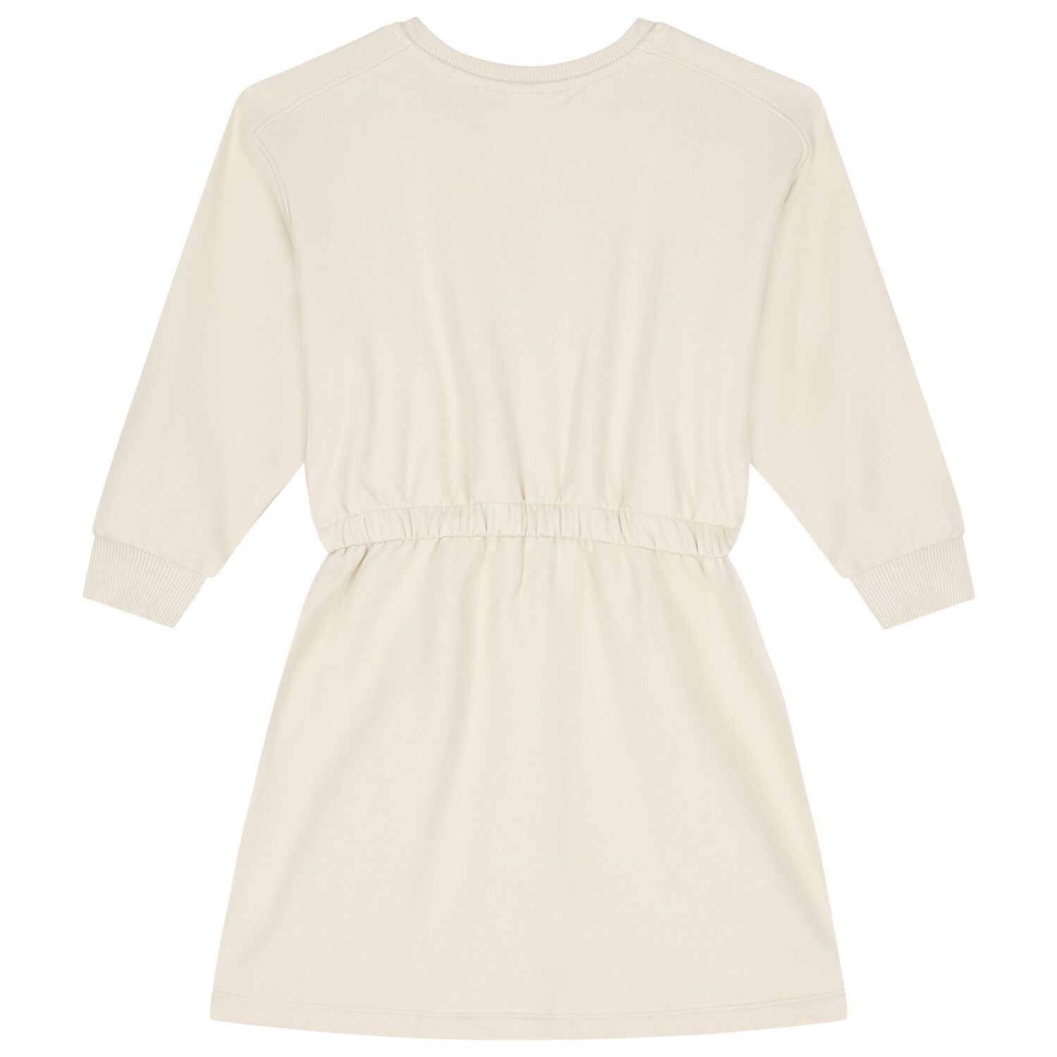 Girls Ivory Logo Dress, 2, hi-res image number null